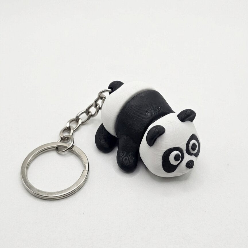 Flexi Panda Keychain