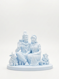 Shiv Parvati with Ganesha & Nandi Murti