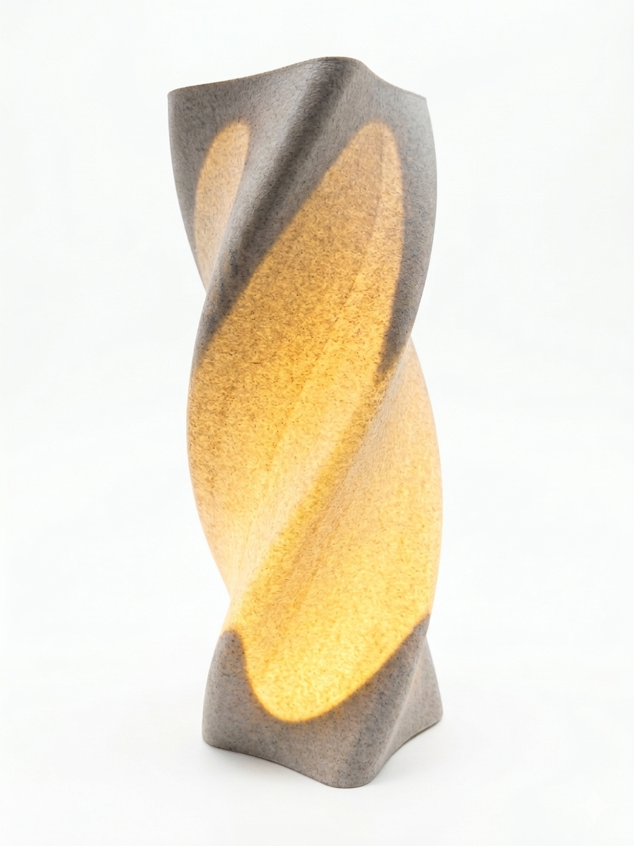 Swirled Lamp Shade