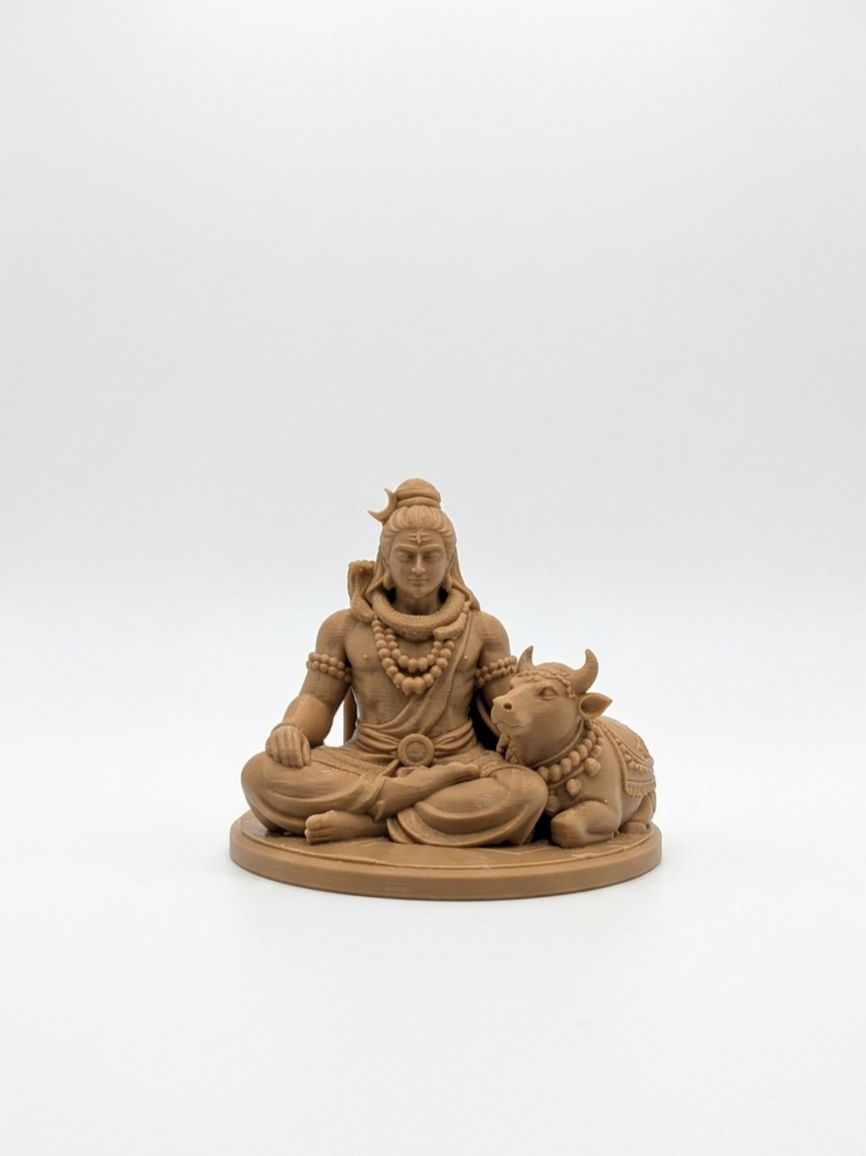 Lord Shiva with Nandi Statue