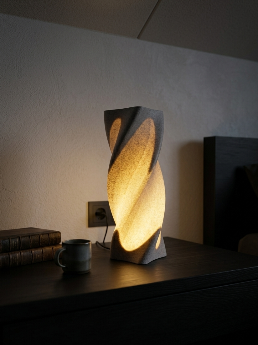 Swirled Lamp Shade
